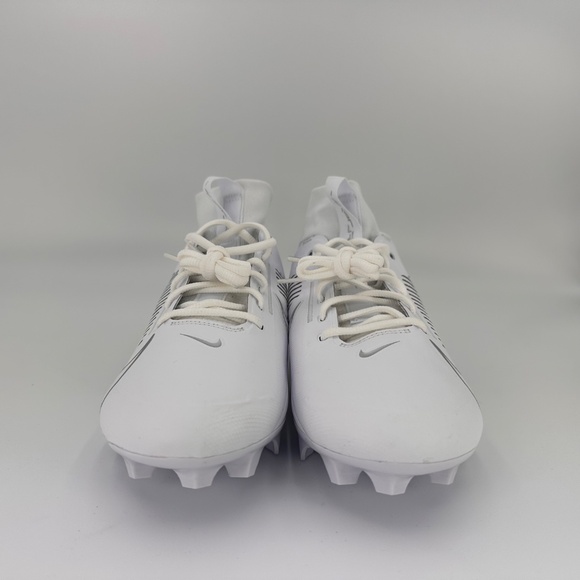Nike Vapor Edge Pro 360 2 White Silver Mens Football Cleats DA5456-102 Sz 11,12 main image 4